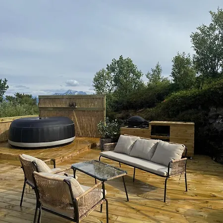 Sjohytte Med Jacuzzi, Sauna Og Panoramautsikt Narvik