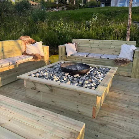 Tatil Evi Sjohytte Med Jacuzzi, Sauna Og Panoramautsikt Narvik