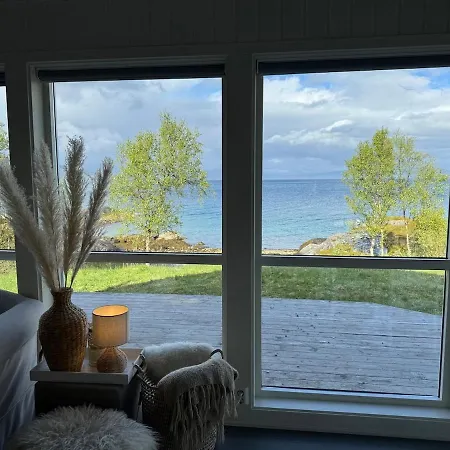 Sjohytte Med Jacuzzi, Sauna Og Panoramautsikt * Narvik