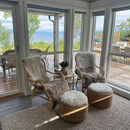Sjohytte Med Jacuzzi, Sauna Og Panoramautsikt Tatil Evi *