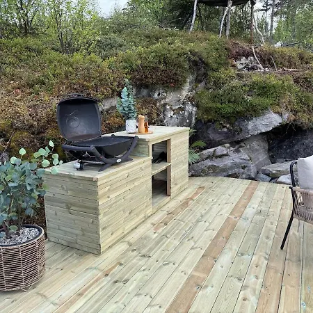 Sjohytte Med Jacuzzi, Sauna Og Panoramautsikt Tatil Evi *